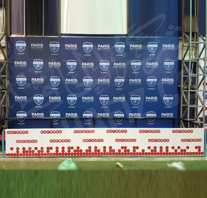 Sports Ground Backdrop Printing
